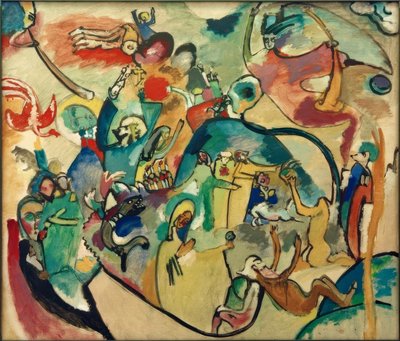 Allerheiligen II von Wassily Kandinsky