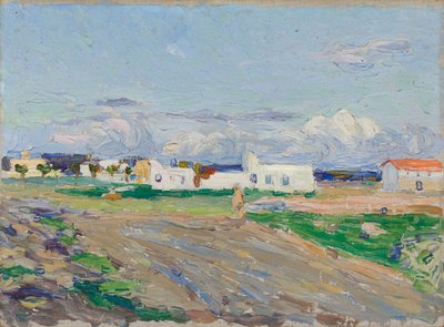 Blick vom Hotel St. Georges, Tunis von Wassily Kandinsky