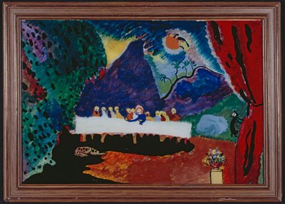 Heiliges Abendmahl von Wassily Kandinsky