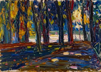 Im Park von Wassily Kandinsky