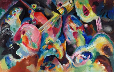 Improvisation, Sintflut von Wassily Kandinsky