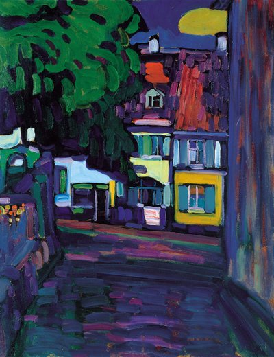 Murnau, Häuser am Obermarkt von Wassily Kandinsky