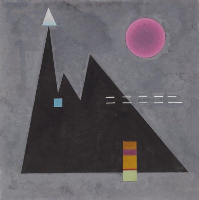 Scharf im Dumpfen von Wassily Kandinsky