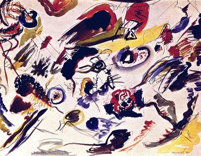 Das erste abstrakte Aquarell von Wassily Kandinsky