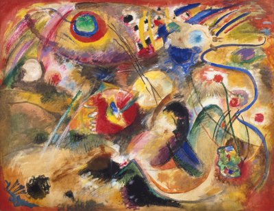 Unbenanntes Bild (Sintflut) von Wassily Kandinsky