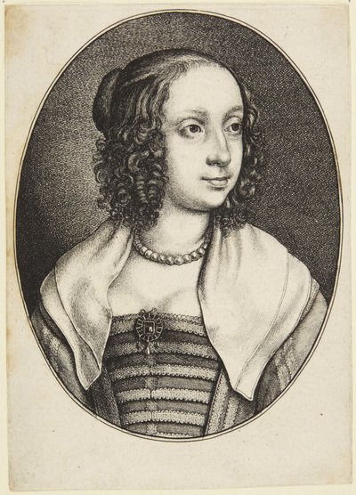 Katharina Howard von Wenceslaus Hollar