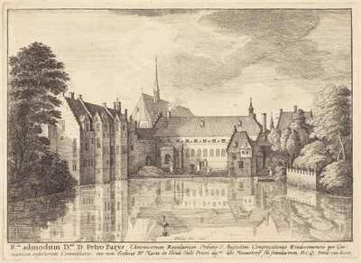 Abtei Groenendael von Wenceslaus Hollar