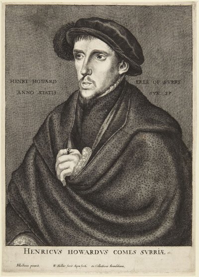 Henry Howard, Earl of Surrey von Wenceslaus Hollar