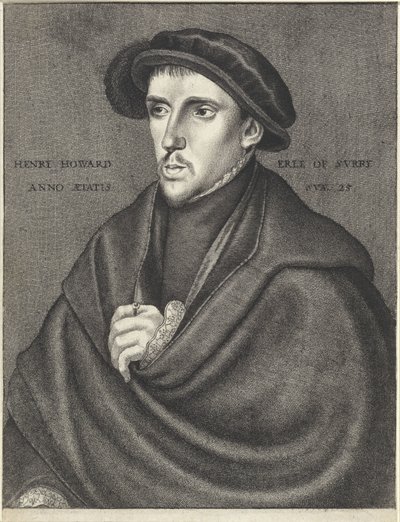 Porträt von Henry Howard, Earl of Surrey von Wenceslaus Hollar