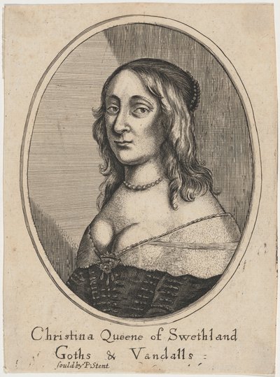 Königin Christina von Wenceslaus Hollar