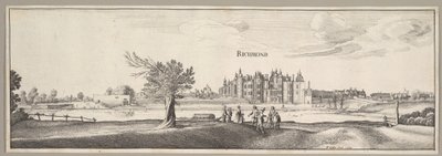 Richmond Palace, 1638 von Wenceslaus Hollar