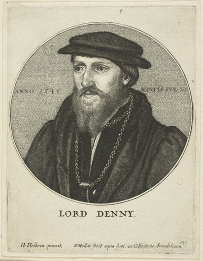 Sir Anthony Denny von Wenceslaus Hollar