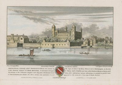 Suffolk House, Charing Cross, London von Wenceslaus Hollar