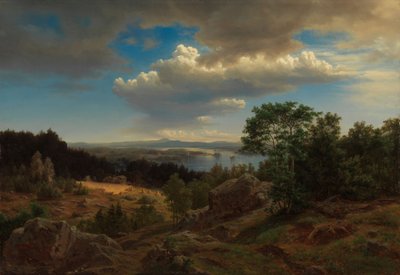 Finnische Landschaft von Werner Holmberg