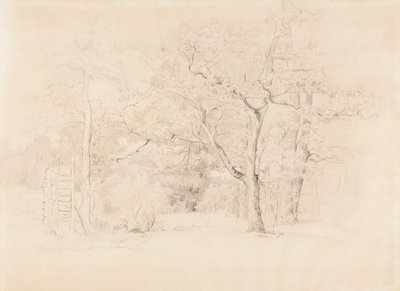 Landschaft, Hain von Werner Holmberg