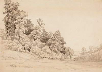 Landschaft, Hügel von Werner Holmberg