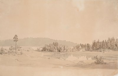 Bucht von Näsijärvi von Werner Holmberg