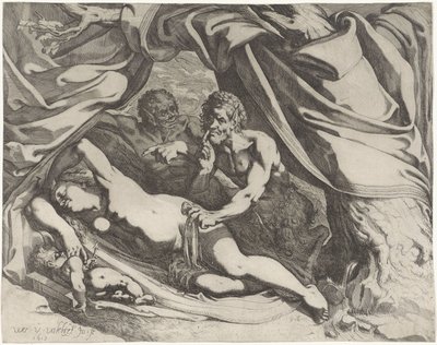 Schlafende Venus von Staren beobachtet von Werner van den Valckert