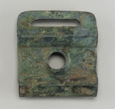 Wagen- oder Geschirrbeschlag (Bronze) von Western Zhou Dynasty Chinese School