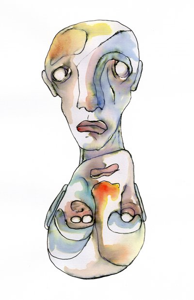 Surreales emotionales Porträt von Wildemar Doomgriever