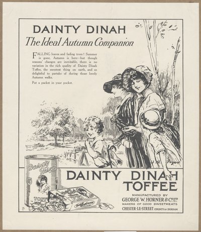 Dainty Dinah Toffee, ca. 1920 von Wilfred Fryer