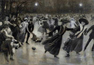 Eine Feier auf dem Eis von Wilhelm Gause