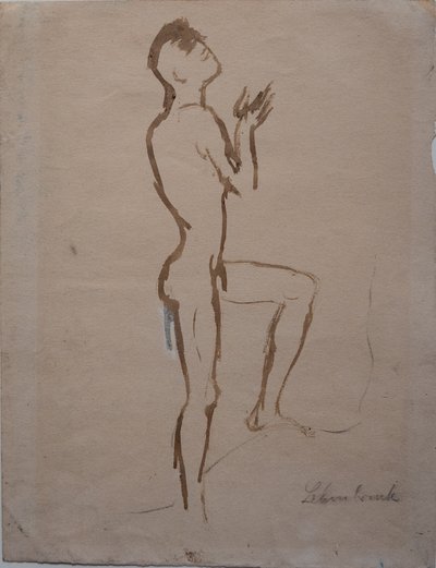 Emporsteigender Mann von Wilhelm Lehmbruck