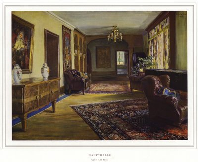 Geschäft der Teppichhersteller Halbmond-Teppichfabrik Von Koch Und Te Kock (Farblithografie) von Wilhelm Ludwig Heinrich Claudius