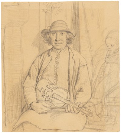 Ein schwedischer Volksmusiker von Wilhelm Marstrand