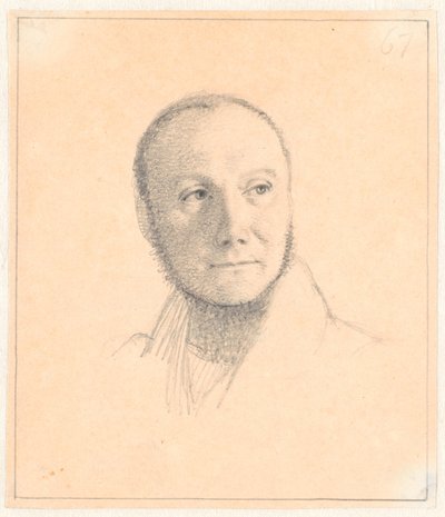Porträt von Christian Waagepetersen, Weinhändler, Etatsrat, Hofagent von Wilhelm Marstrand