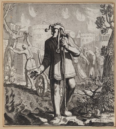 Der Narr, der sich wieder von der Weisheit abwendet von Wilhelm Stettler