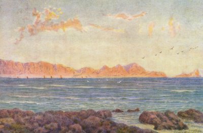 Der südliche Teil der False Bay, mit Cape Hangclip von Wilhelm Westhofen