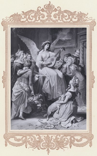 Mignon, Wilhelm Meister von Wilhelm von (after) Kaulbach