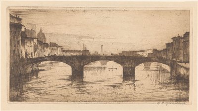 Florenz von Willem Adrianus Grondhout (signed by artist)