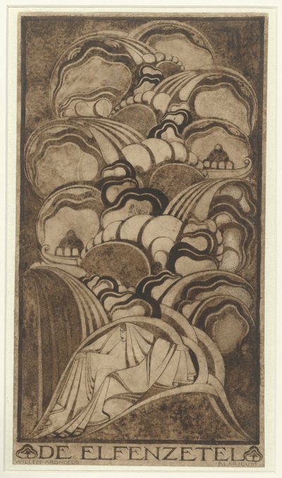 Der Elfenthron von Willem Arondéus (signed by artist)