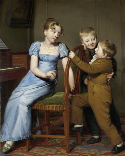 Unterbrochene Klavierübung, 1813 von Willem Bartel van der Kooi  