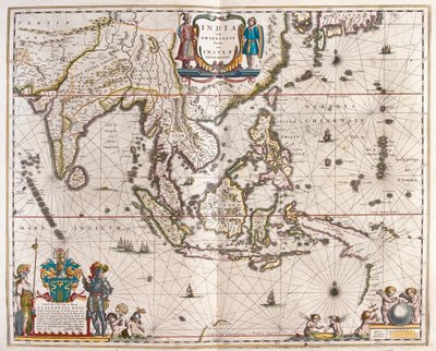 Asien, von Indien bis Tibet bis Japan bis Neuguinea, in 