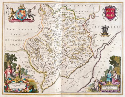 Monmouthshire (England und Wales), in 