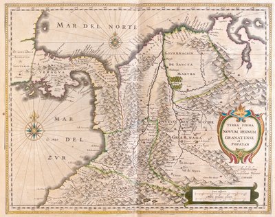 Panama, Kolumbien und Teile von Ecuador und Venezuela, in 