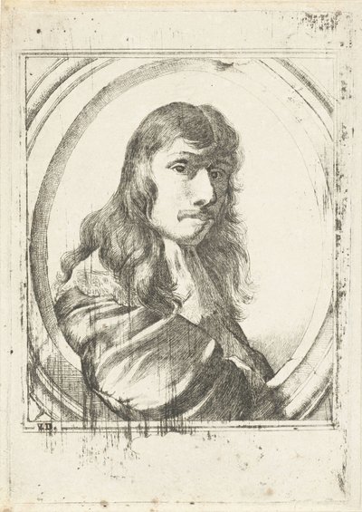 Selbstporträt von Nicolaes van Helt Stockade von Willem Cornelis van Dijk