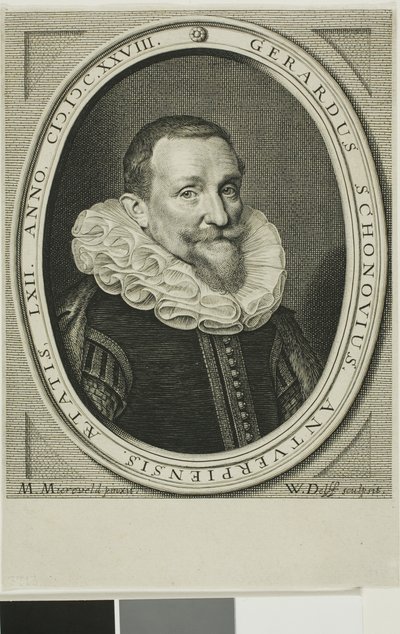 Gerard van Schoonhoven von Willem Jacobsz. Delff