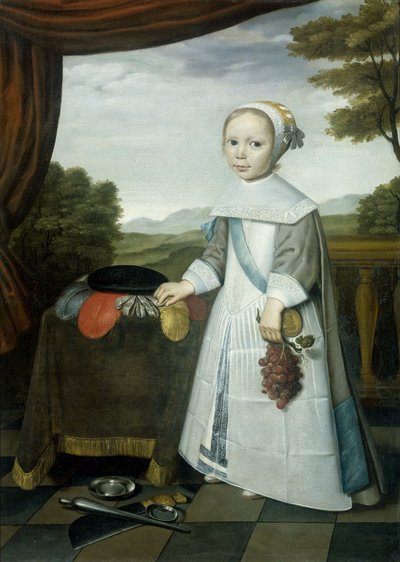 Porträt von Johannes van Rees von Willem Jansz. Ploy