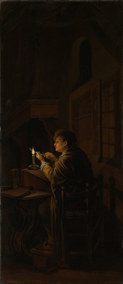 Rechtes Panel eines Triptychons: Allegorie der Kunstausbildung von Willem Joseph Laquy