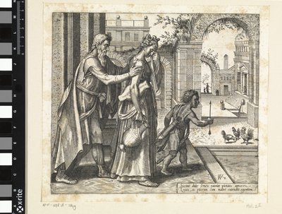 Vertreibung von Hagar und Ismael (Geschichte von Hagar und Ismael) von Willem Thibaut