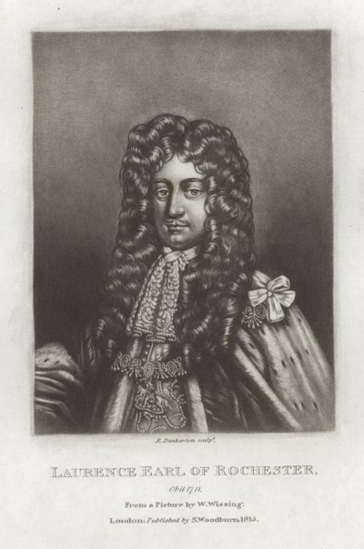 Laurence Earl von Rochester von Willem Wissing