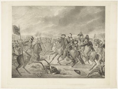 Prinz von Oranien in der Schlacht bei Waterloo, 1815 von Willem van Senus