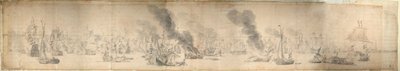 Die Schlacht am Sund, 29. Oktober 1658, ca. 1658 von Willem van de the Elder Velde