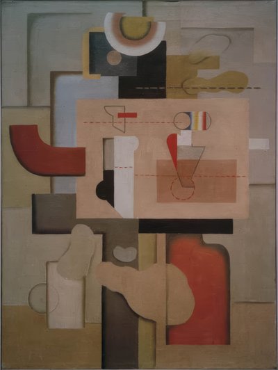 Atelierbild I von Willi Baumeister