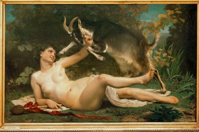 Bacchantin von William-Adolphe Bouguereau