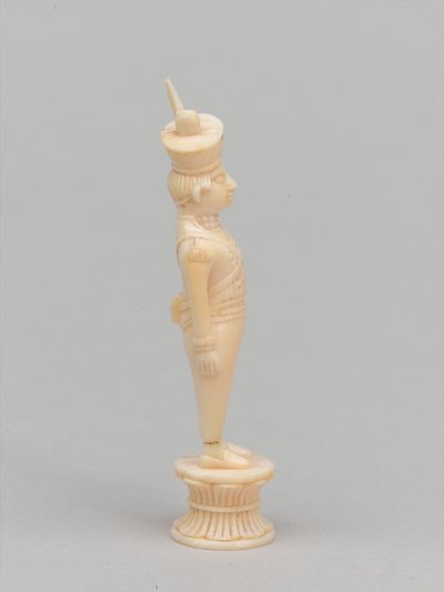 Weißer Bauer, Schachfigur, Indien von William (after) Hamilton